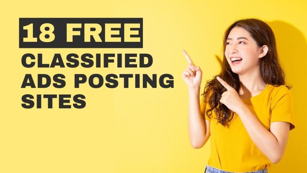 18 free classified ads posting sites in India